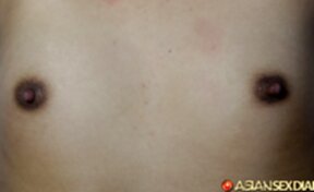 Small tits LBFM Nee fucked doggy style and creampied