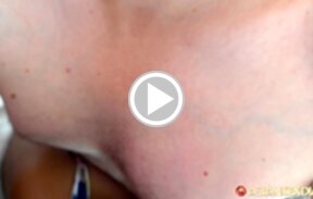 Sa penetrated and fucked on her back then fucked doggy style